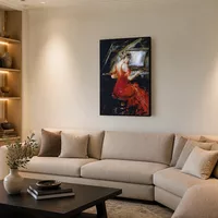 La signora in rosso — Attico di lusso