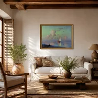 Tramonto — Casa mediterranea
