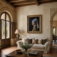 La ragazza con l'orecchino di perla — Villa italiana