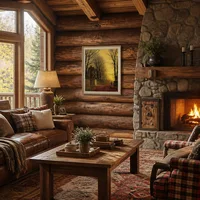 Autumn Gold — Baita di montagna