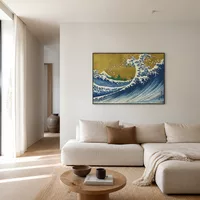 Una versione colorata del Big wave — Casa scandinava