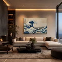 La grande onda di Kanagawa — Attico di lusso