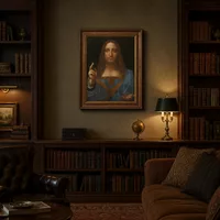 Salvator Mundi — Biblioteca classica