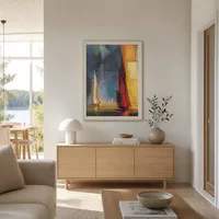 Stiller Tag am Meer III — Casa scandinava