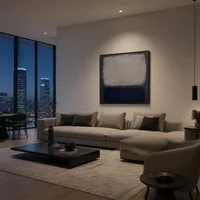 Blu e grigio — Attico di lusso