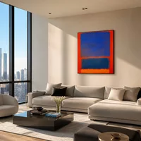Blu, arancione, rosso — Attico di lusso