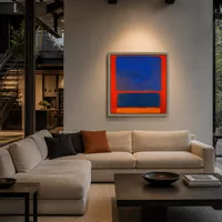 Blu, arancione, rosso — Residenza contemporanea