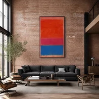 No. 1 (Royal Red and Blue) — Loft moderno
