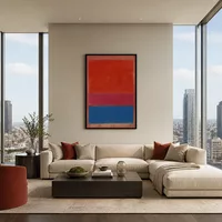 No. 1 (Royal Red and Blue) — Attico di lusso