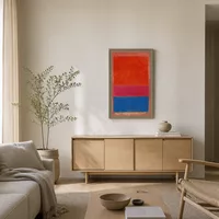 No. 1 (Royal Red and Blue) — Casa scandinava