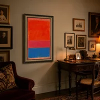 No. 1 (Royal Red and Blue) — Casa del collezionista