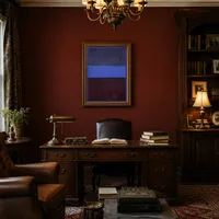 No.61 (ruggine e blu) — Biblioteca classica