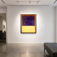 Rosso, arancione, Tan e viola — Galleria minimalista