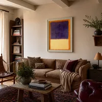 Rosso, arancione, Tan e viola — Casa del collezionista