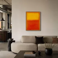Arancione e giallo — Loft moderno