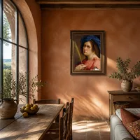Autoritratto come un martire Femminile — Villa italiana