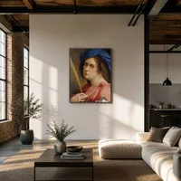 Autoritratto come un martire Femminile — Loft moderno