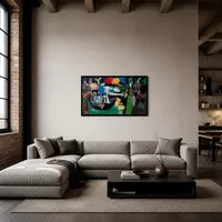 Pesca di notte ad Antibes — Loft moderno