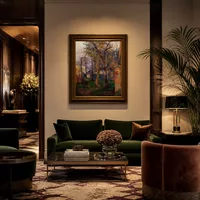 Abbandonato giardino a Rouen — Boutique hotel