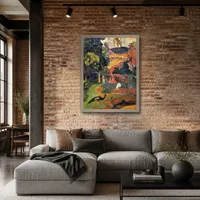 Paesaggio con pavoni — Loft moderno