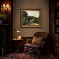 Una strada in Louveciennes — Biblioteca classica