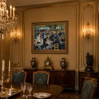 Ballo al Moulin de la Galette — Sala da pranzo del castello