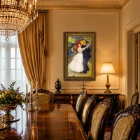 Ballo a Bougival — Sala da pranzo del castello