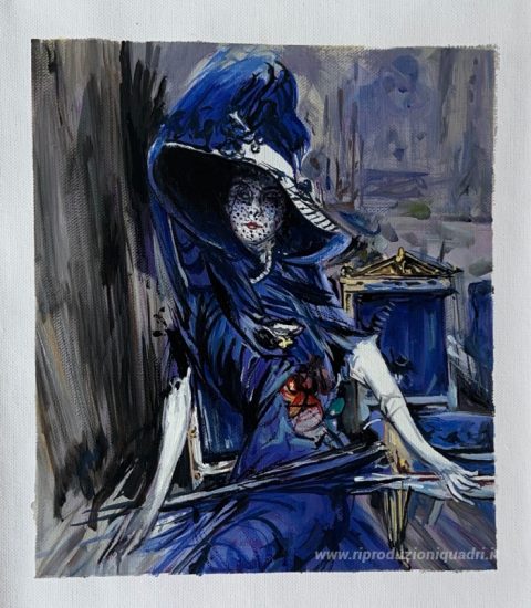 Questo dipinto, realizzato a mano dai nostri artisti