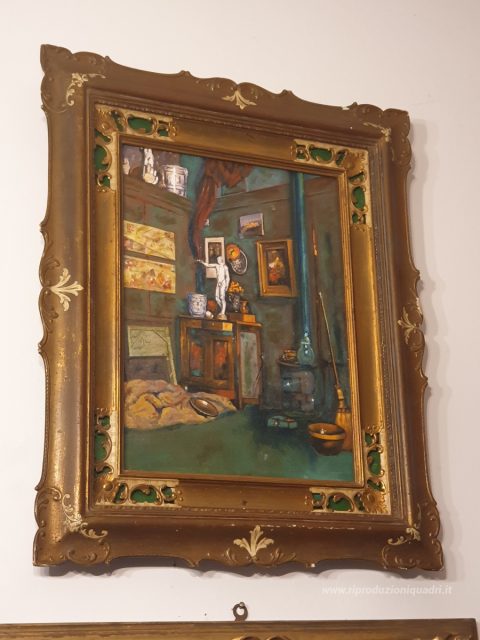 Questo dipinto, realizzato a mano dai nostri artisti
