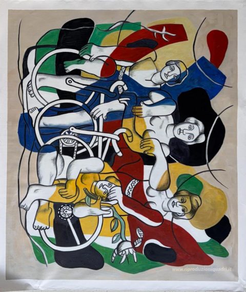 Questo dipinto, realizzato a mano dai nostri artisti