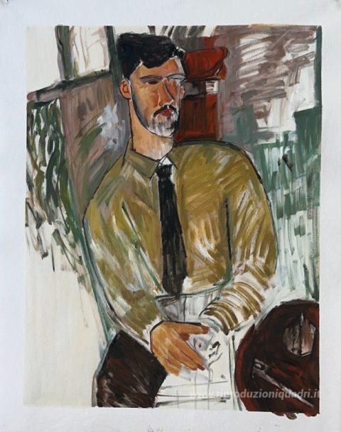 Questo dipinto, realizzato a mano dai nostri artisti
