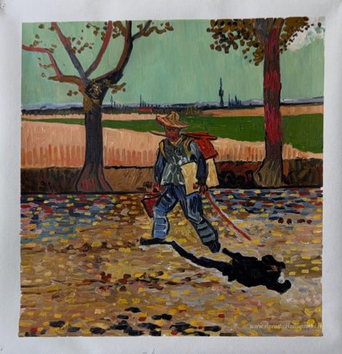 Questo dipinto, realizzato a mano dai nostri artisti