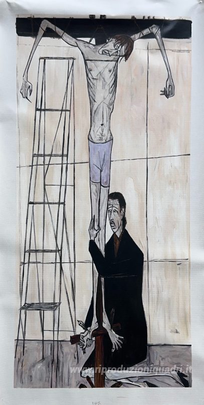 Questo dipinto, realizzato a mano dai nostri artisti