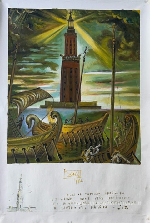 Questo dipinto, realizzato a mano dai nostri artisti