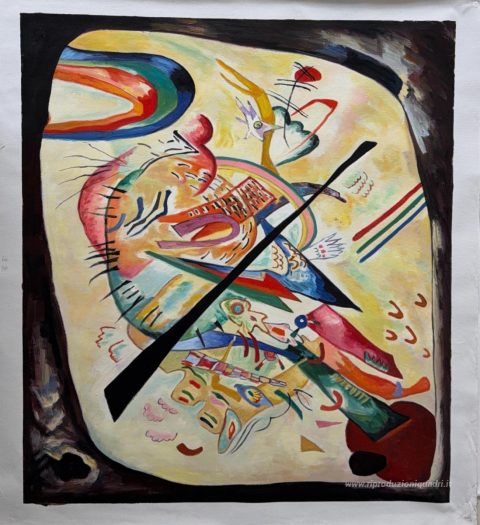 Questo dipinto, realizzato a mano dai nostri artisti