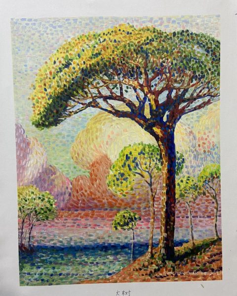 Questo dipinto, realizzato a mano dai nostri artisti