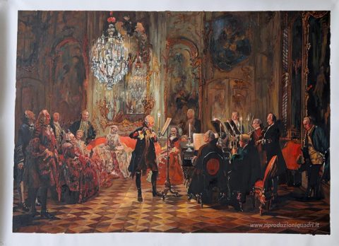 Questo dipinto, realizzato a mano dai nostri artisti