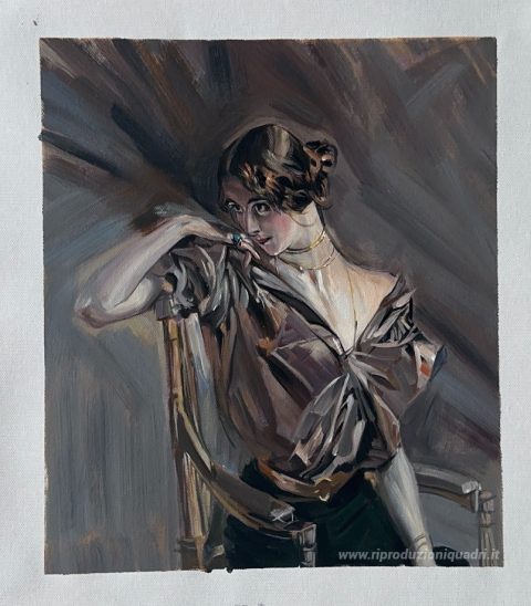 Questo dipinto, realizzato a mano dai nostri artisti