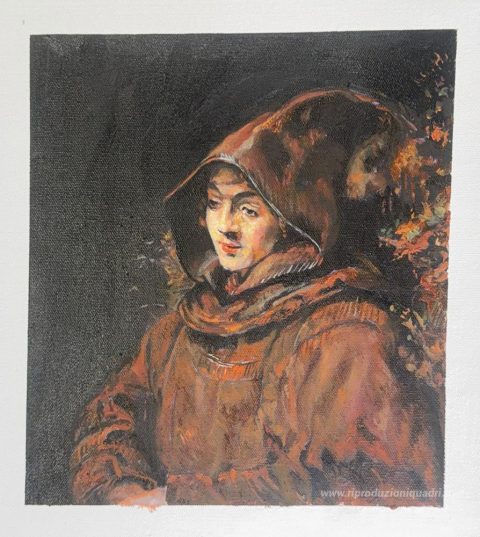 Questo dipinto, realizzato a mano dai nostri artisti