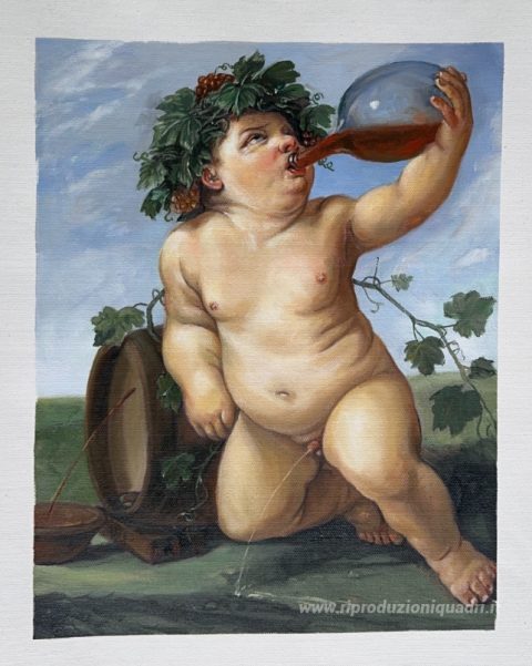 Questo dipinto, realizzato a mano dai nostri artisti