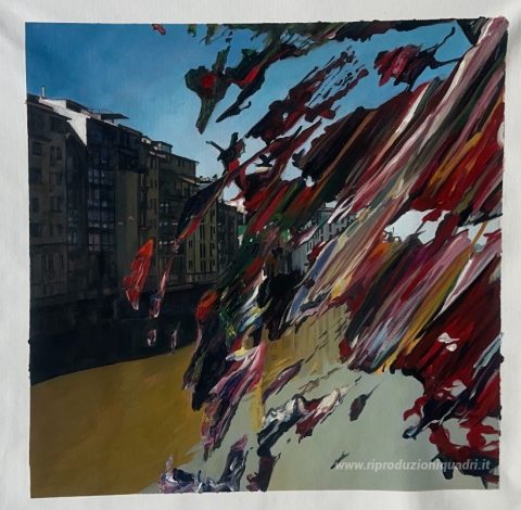 Questo dipinto, realizzato a mano dai nostri artisti