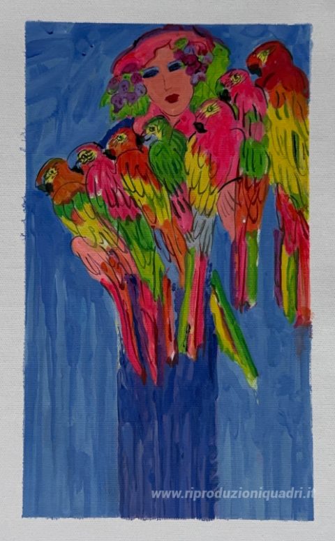 Questo dipinto, realizzato a mano dai nostri artisti