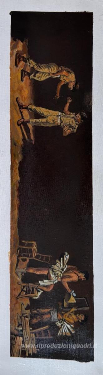 Questo dipinto, realizzato a mano dai nostri artisti