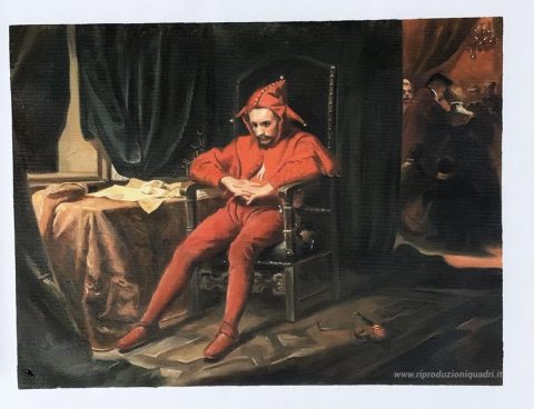Questo dipinto, realizzato a mano dai nostri artisti