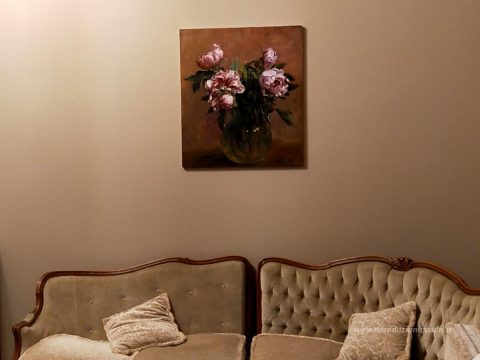 Questo dipinto, realizzato a mano dai nostri artisti