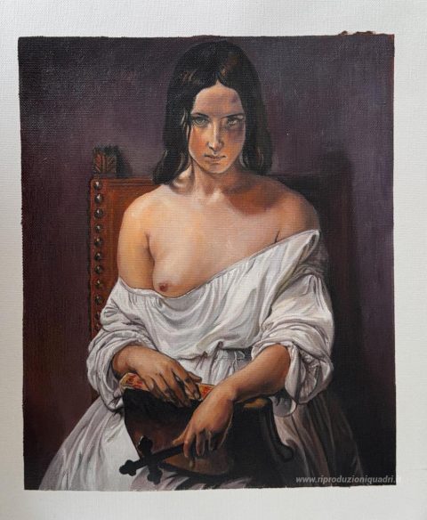 Questo dipinto, realizzato a mano dai nostri artisti