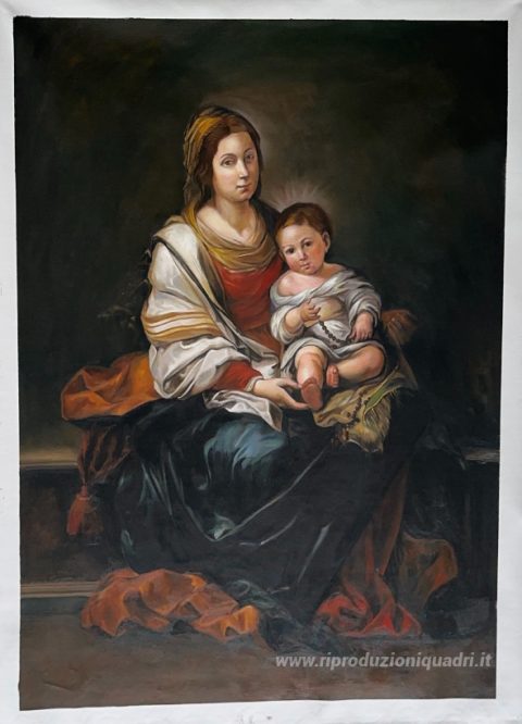 Questo dipinto, realizzato a mano dai nostri artisti