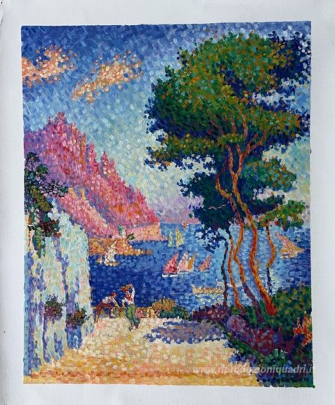 Questo dipinto, realizzato a mano dai nostri artisti