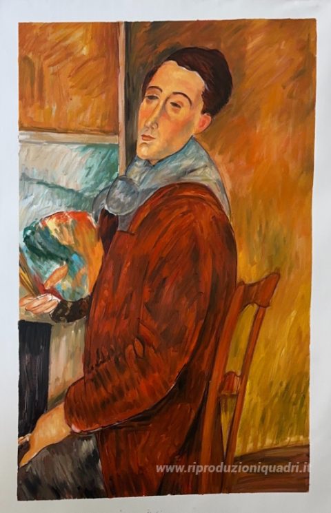 Questo dipinto, realizzato a mano dai nostri artisti