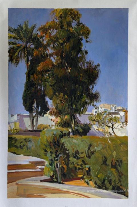 Questo dipinto, realizzato a mano dai nostri artisti